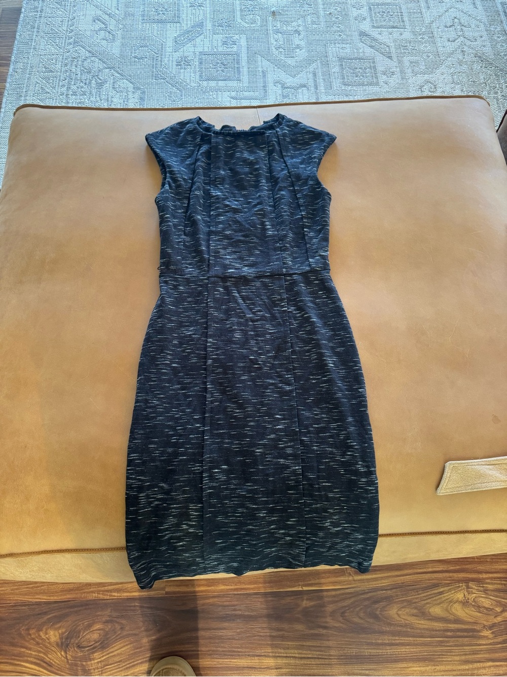 Calvin Klein black Midi Sheath Dress